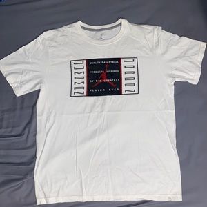 White Jordan t-shirt